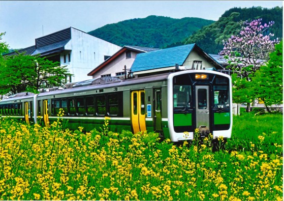 リサイズ_007_菜の花列車（後藤修）